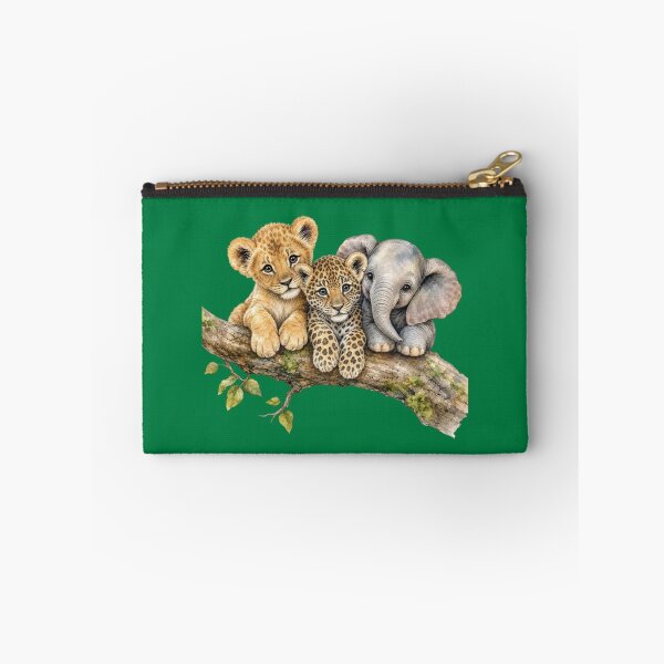 Item preview, Cute Safari Animals on Tree Branch  | Watercolor Nursery Art designed and sold by PAPIRO SIGLO XXI.
