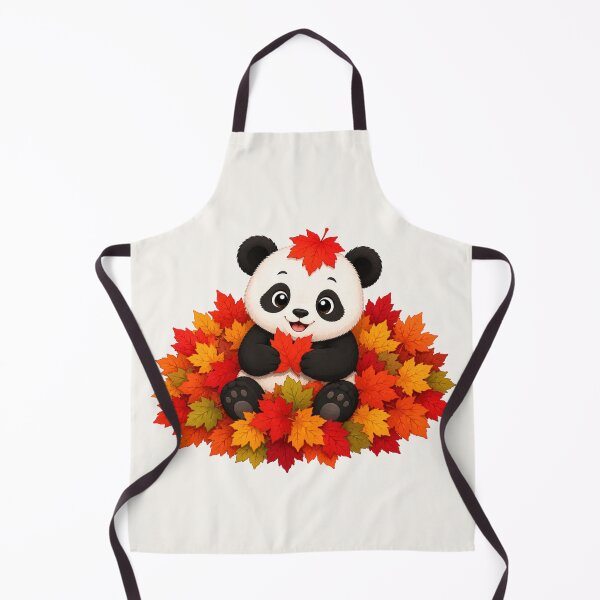 Item preview, Cute Panda Autumn Leaves Fall Pumpkin Season designed and sold by Seculinator.