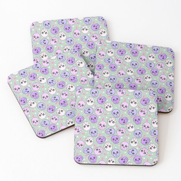 Item preview, Pastel Skulls designed and sold by MonkeyDoodleArt.