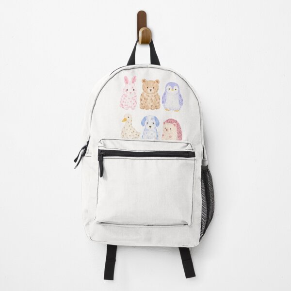 Item preview, Cute Watercolor Animal Friends Laptop Journal Decor designed and sold by bosamji.
