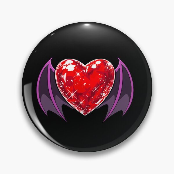 Item preview, Bat Heart designed and sold by Zappit-Designs.