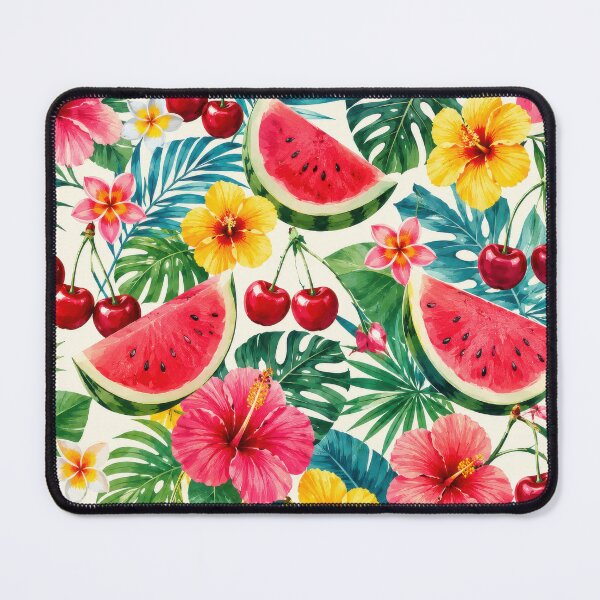 Item preview, Summer Fun Watermelon, Cherries And Flowers designed and sold by Tau Tia L Douglass.