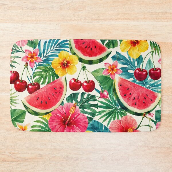 Item preview, Summer Fun Watermelon, Cherries And Flowers designed and sold by Tau Tia L Douglass.