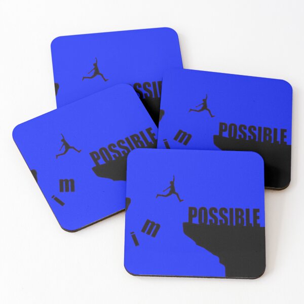 Item preview, The Leap Towards the Impossible ✨I'm Possible - The Leap of Inspiring Motivation designed and sold by RAYBIL.