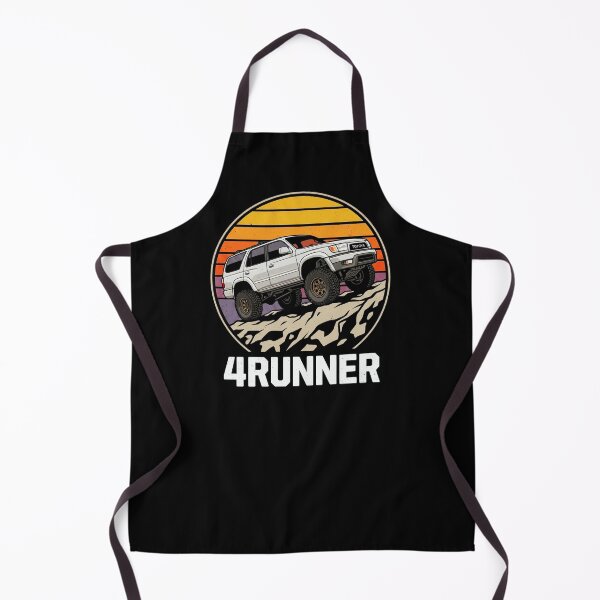 Item preview, Retro Style Silver 3rd Gen 4Runner 4x4 Retro Sunset designed and sold by Off-Road-Zone.
