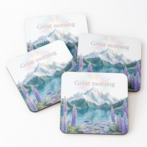 Item preview, Radiant Crystal Lake Morning designed and sold by BlissBlvdShop.