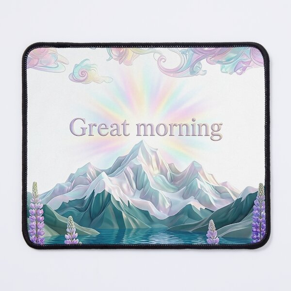 Item preview, Radiant Crystal Lake Morning designed and sold by BlissBlvdShop.