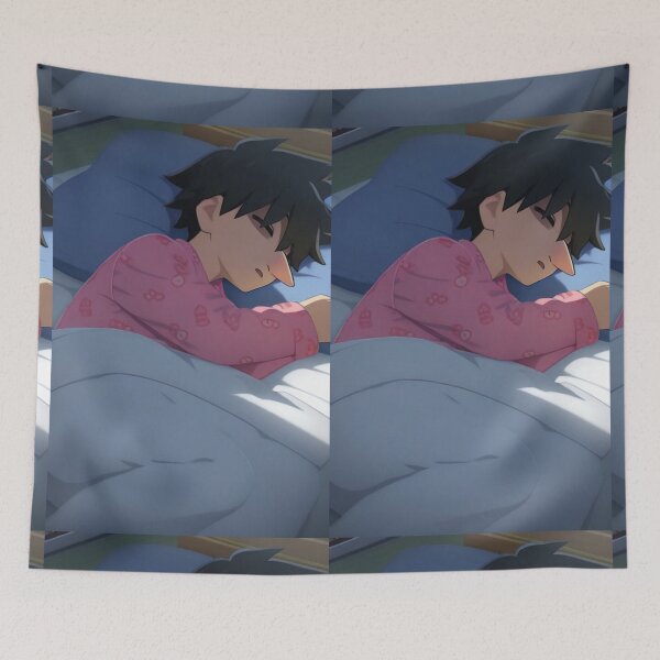 Item preview, Art - Young Video Game Character Asleep, Dreamlike Atmosphere designed and sold by Zone--Gaming.