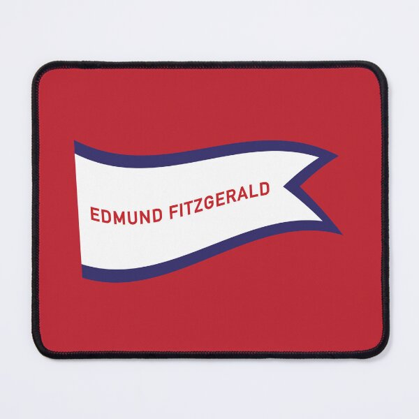 Item preview, Vintage SS Edmund Fitzgerald Flag designed and sold by deadmansupplyco.