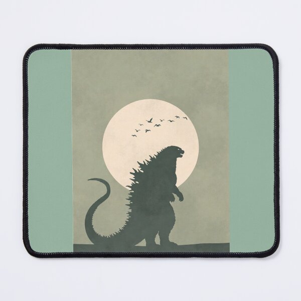 Item preview, Minimalist Monster Moon | Bold Kaiju Silhouette designed and sold by Syrupulse.