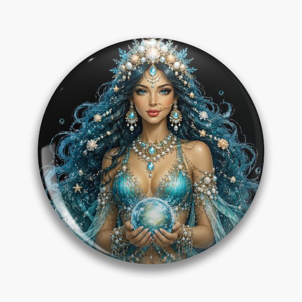 Item preview, Ocean Goddess | Mystical Mermaid Queen designed and sold by Johnny-Angel.