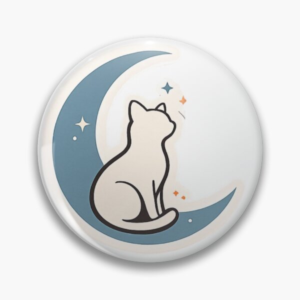Item preview, Moon Cat Minimal designed and sold by InkPixell.