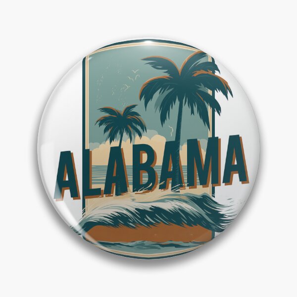 Item preview, Alabama USA Illustration Logo designed and sold by GoldenAurora91.