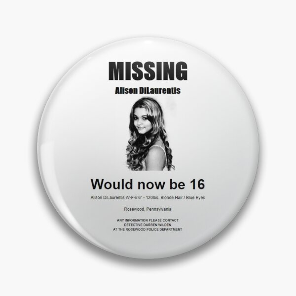 Item preview, Alison dilaurentis missing poster - Pretty Litlle Liars designed and sold by creativesrafa.