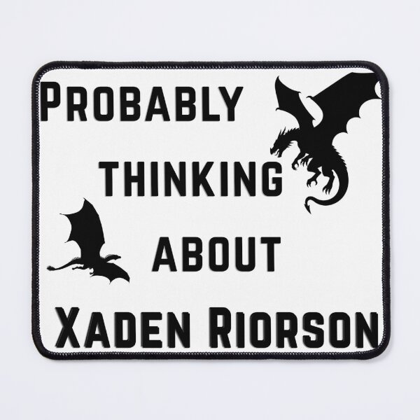 Item preview, Probably Thinking About Xaden Riorson - Book Boyfriend designed and sold by LunnaAtica.