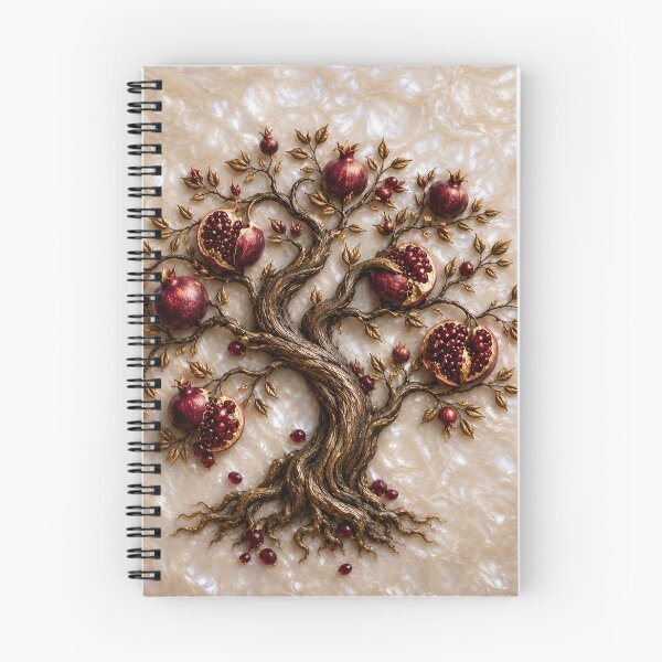 Item preview, Tree of Life with Pomegranates | 3D Relief Art designed and sold by TammyHunterArt.