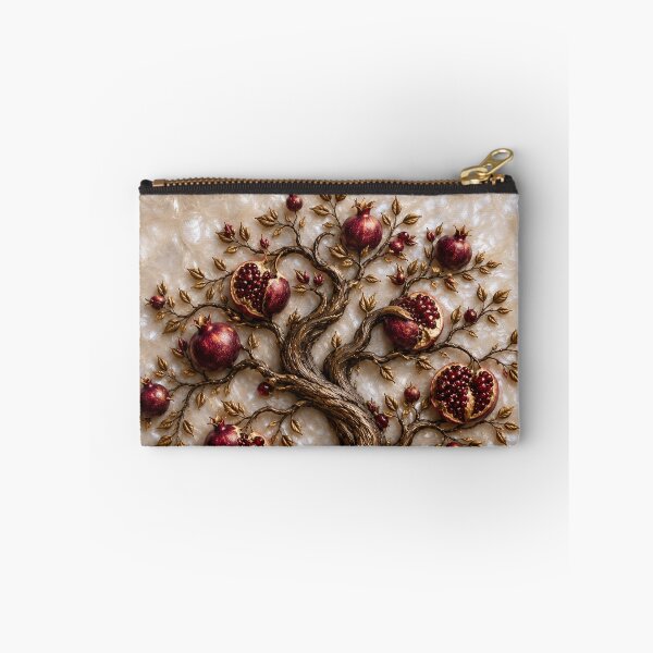Item preview, Tree of Life with Pomegranates | 3D Relief Art designed and sold by TammyHunterArt.