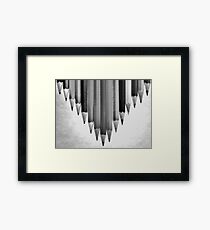V is for VICTORY! Framed Print