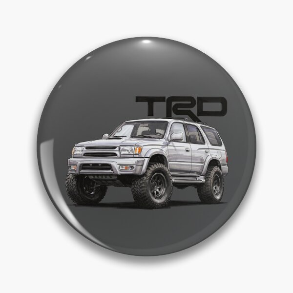 Item preview, Retro Style Silver 3rd Gen 4Runner 4x4 Sketch style  designed and sold by Off-Road-Zone.