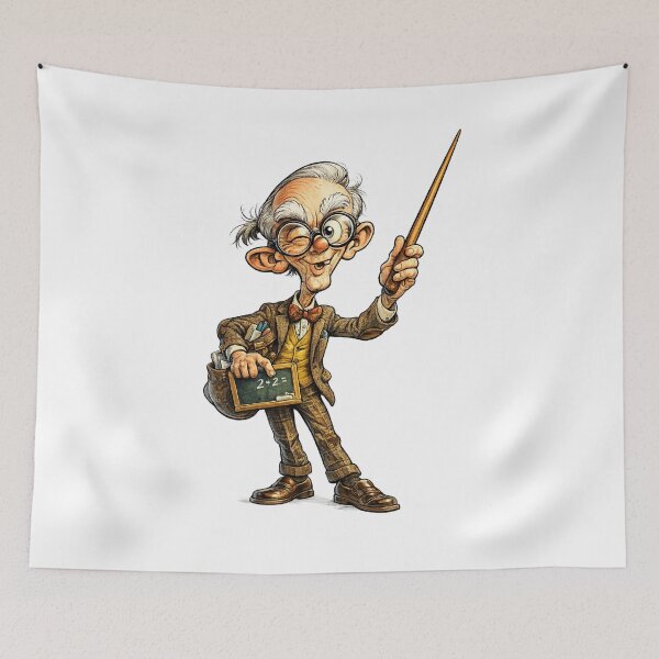 Item preview, Funny Teacher designed and sold by AlexLineArt.