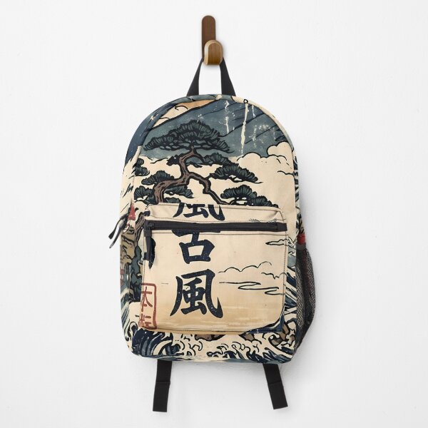 Item preview, Japan Japanese Wave Mount Fuji Ukiyo-e Art designed and sold by ART ATTACK ZONE.
