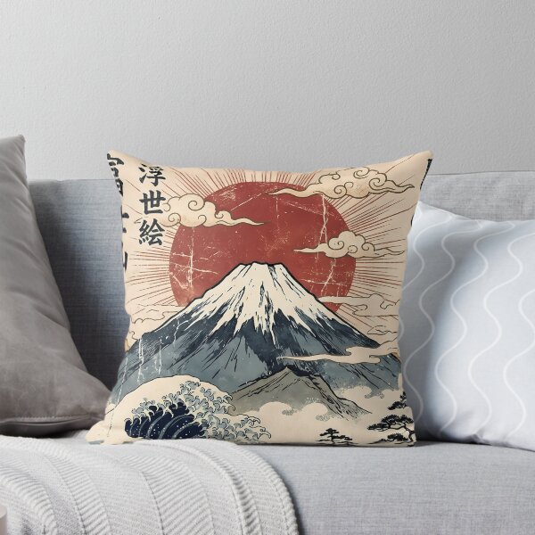 Item preview, Tokyo Japanese Wave Mount Fuji Ukiyo-e Art designed and sold by ART ATTACK ZONE.