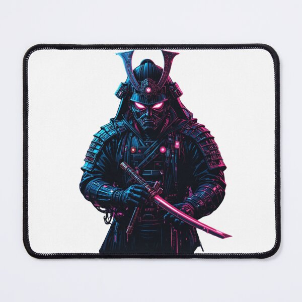 Item preview, Cyber Neon Samurai Warrior Art designed and sold by Nova-bloom.