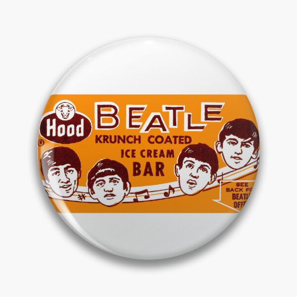 Item preview, The Beatles Ice Cream wrapper designed and sold by The Retromotel.