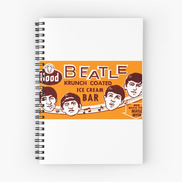 Item preview, The Beatles Ice Cream wrapper designed and sold by The Retromotel.