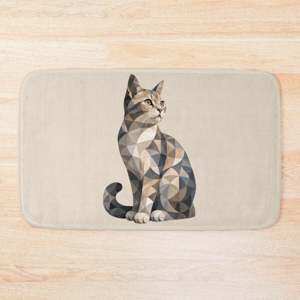 Item preview, Abstract Geometric Cat  designed and sold by the-TeeSpark.
