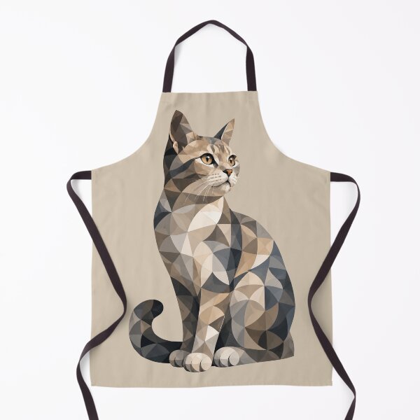 Item preview, Abstract Geometric Cat  designed and sold by the-TeeSpark.