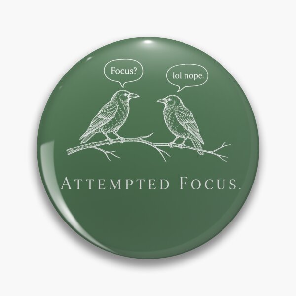 Item preview, Attempted Focus Direct Parody Style ADHD Humor t-shirt designed and sold by Mosidrip.