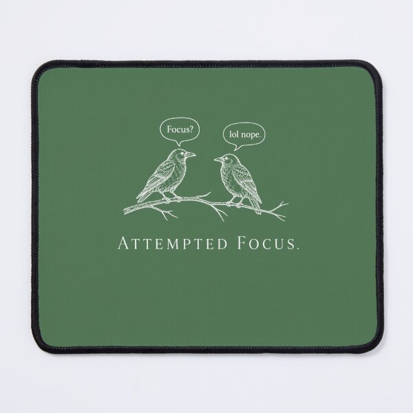 Item preview, Attempted Focus Direct Parody Style ADHD Humor t-shirt designed and sold by Mosidrip.