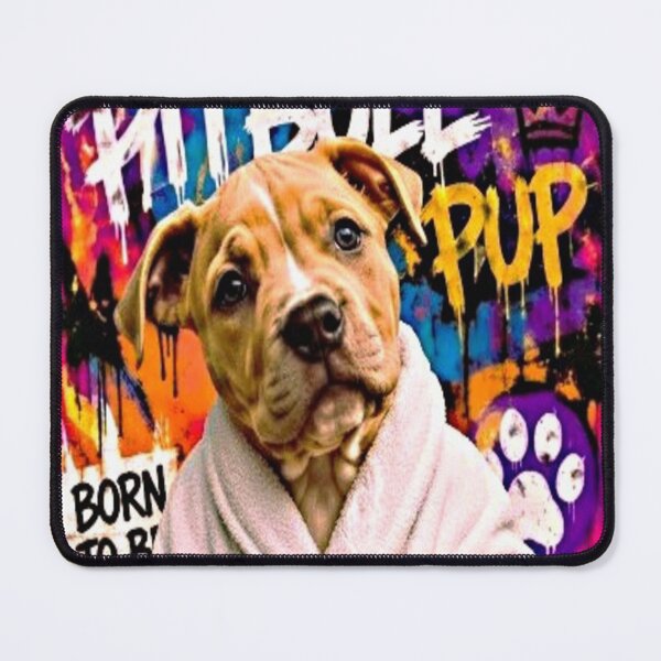 Item preview, Pit Pup Bathrobe Brew designed and sold by CyndiEpps.