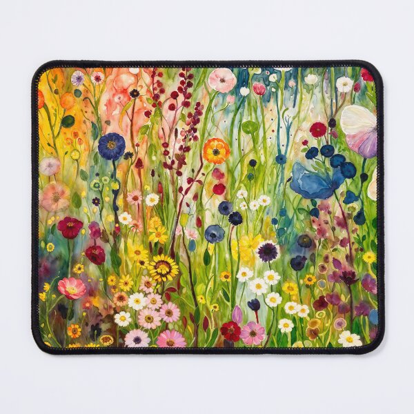 Item preview, Wildflower Symphony – Vibrant Summer Meadow designed and sold by Arjen Roos.