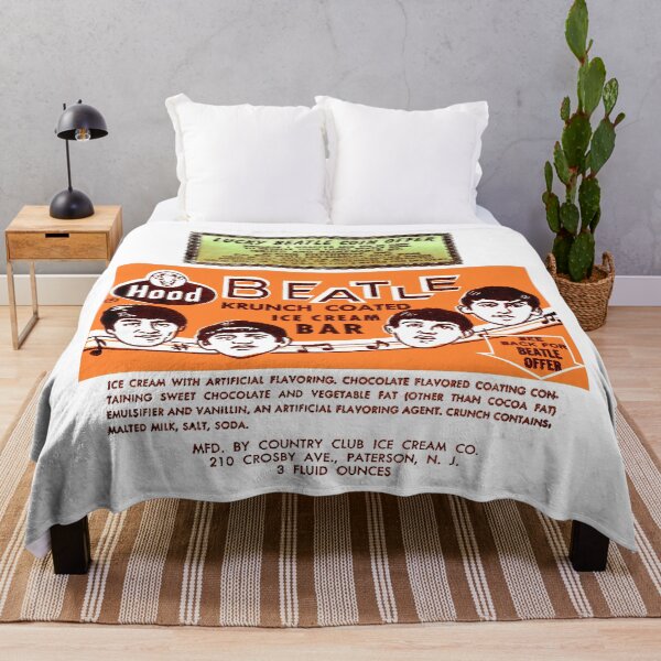 Item preview, The Beatles Ice Cream wrapper complete designed and sold by The Retromotel.