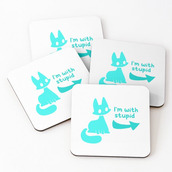 Item preview, I'm With Silly Cat designed and sold by KryzcutStudios.