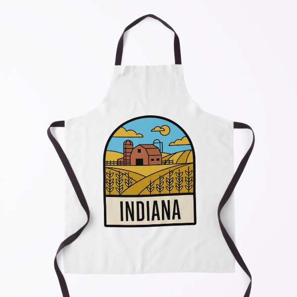 Item preview, Minimalist Indiana Farmland Farmhouse Retro Sunburst Graphic designed and sold by Paper Drip.