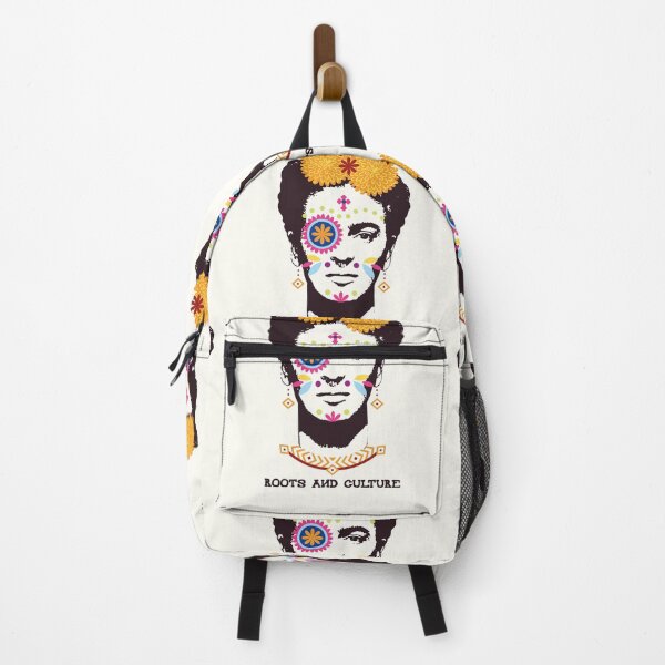 Item preview, Colorful portrait inspired by Frida Kahlo designed and sold by danielrospad.