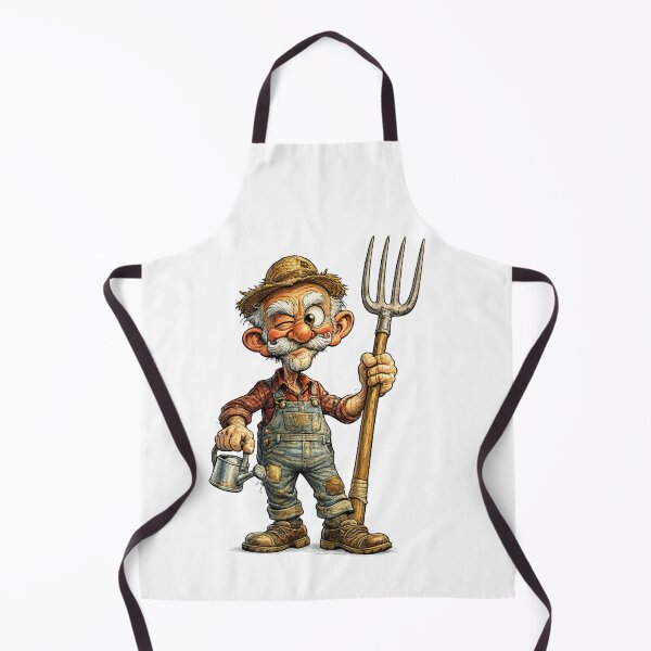 Item preview, Funny Farmer designed and sold by AlexLineArt.