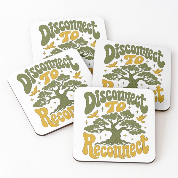 Item preview, Disconnect To Reconnect designed and sold by GrooveAndGlow.
