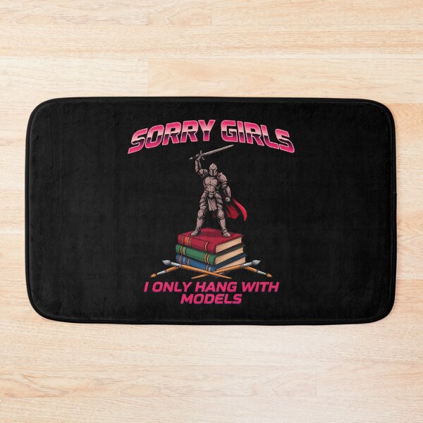 Item preview, Sorry Girls I Only Hang with Models RPG Lover Humor for Tabletop Gaming Fans designed and sold by Redgiant87x.