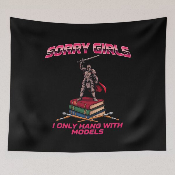 Item preview, Sorry Girls I Only Hang with Models RPG Lover Humor for Tabletop Gaming Fans designed and sold by Redgiant87x.