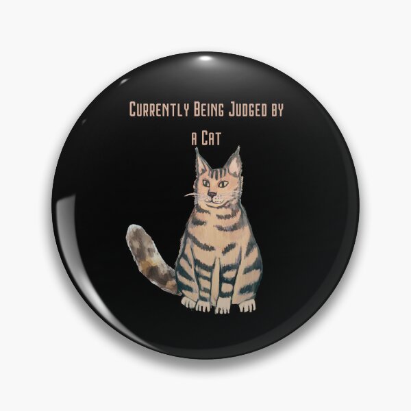 Item preview, Currently Being Judged by A Cat designed and sold by mirciashop.