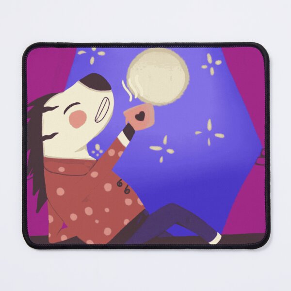 Item preview, Cozy Evening Moon Hedgehog Sketch designed and sold by WhimsicTalies.