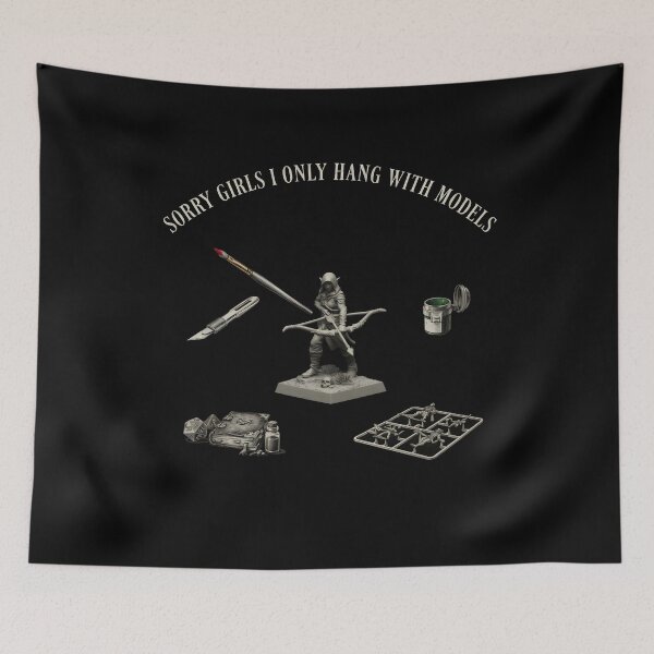 Item preview, Sorry Girls I Only Hang with Models Tabletop RPG and Model Building designed and sold by Redgiant87x.