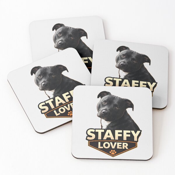 Item preview, Staffy Lover T-Shirt – Staffordshire Bull Terrier designed and sold by TheSlowShore.