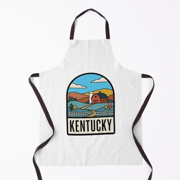 Item preview, Minimalist Kentucky Countryside Farm Red Barn Retro Graphic designed and sold by Paper Drip.