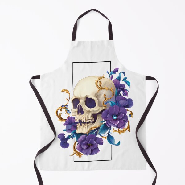 Item preview, Skull With Flowers designed and sold by Ufeniksa.