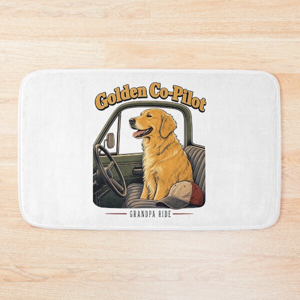 Item preview, Golden Co-Pilot Grandpa Ride designed and sold by pirminio.